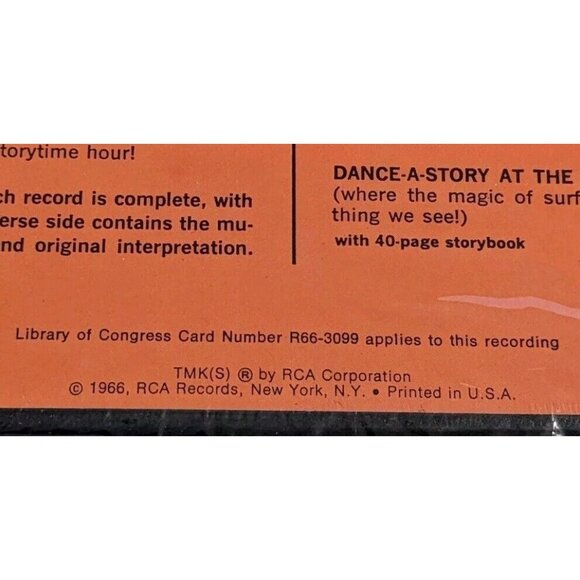 Anne Lief Barlin Record Storybook Brave Hunter Dance A Story 1966 Sealed Vtg The - Picture 11 of 16